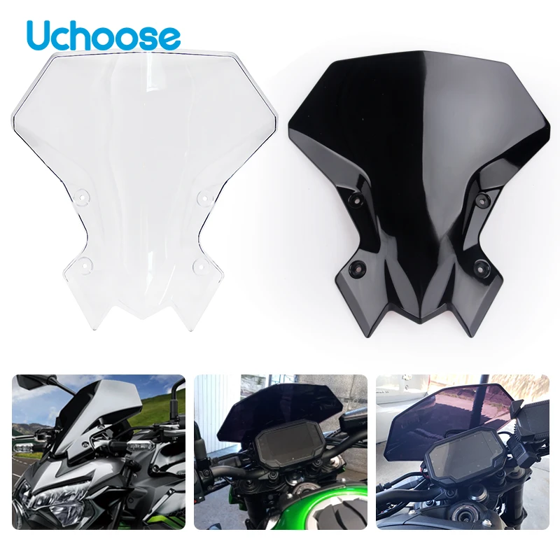 Deflettore Parabrezza Per Moto In ABS – Compatibile Con Z900 E Z650 (2020-2023), Protezione Dal Vento E Da Detriti