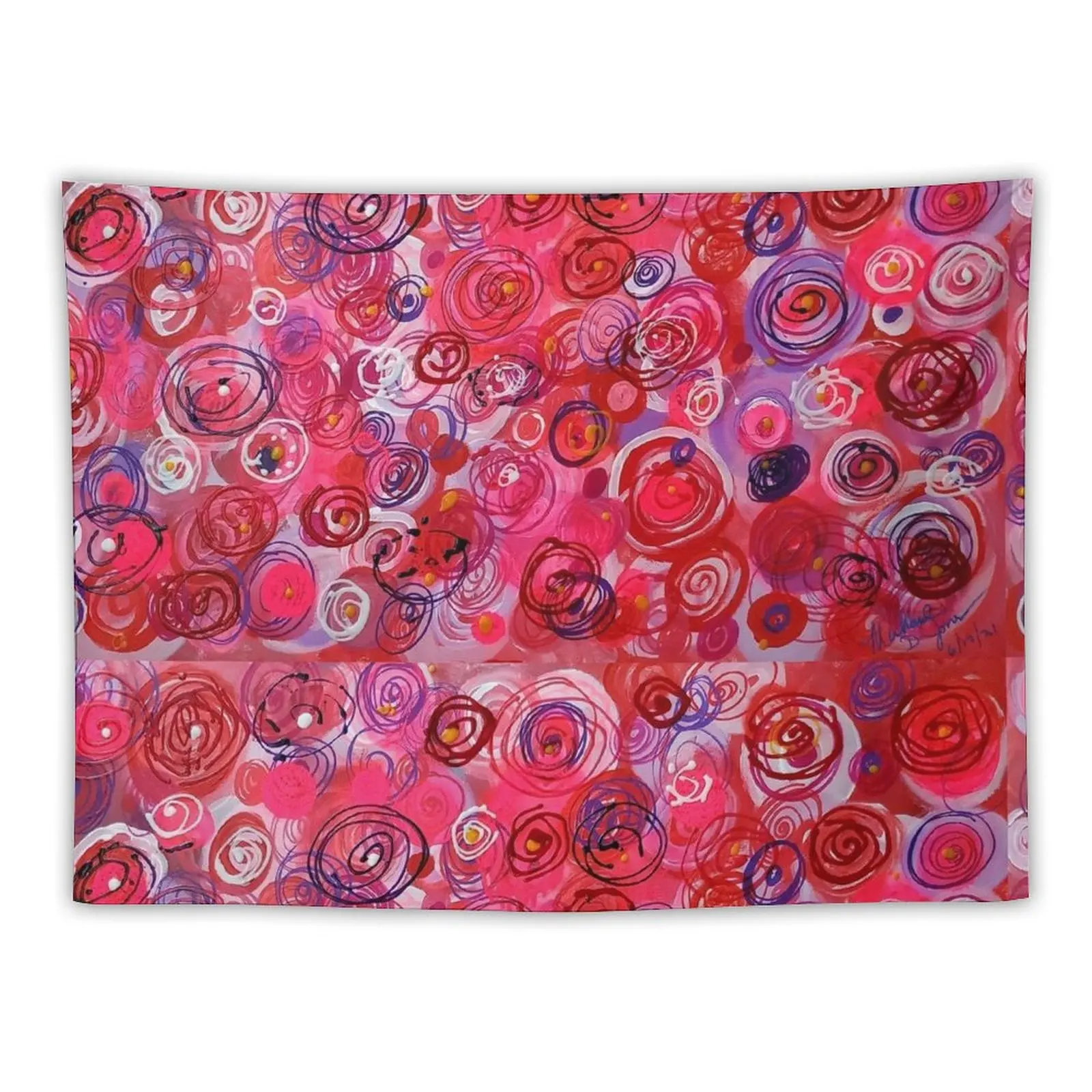 

Flower Garden Tapestry Wall Carpet Room Decor Korean Style Wall Art Tapestry