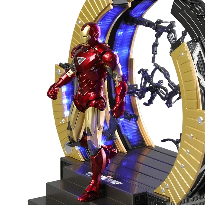 中国限定　アイアンマン　suit-up gantry 整備台　フィギュア MK6 中国限定 アイアンマン suit-up gantry 整備台 フィギュア MK6