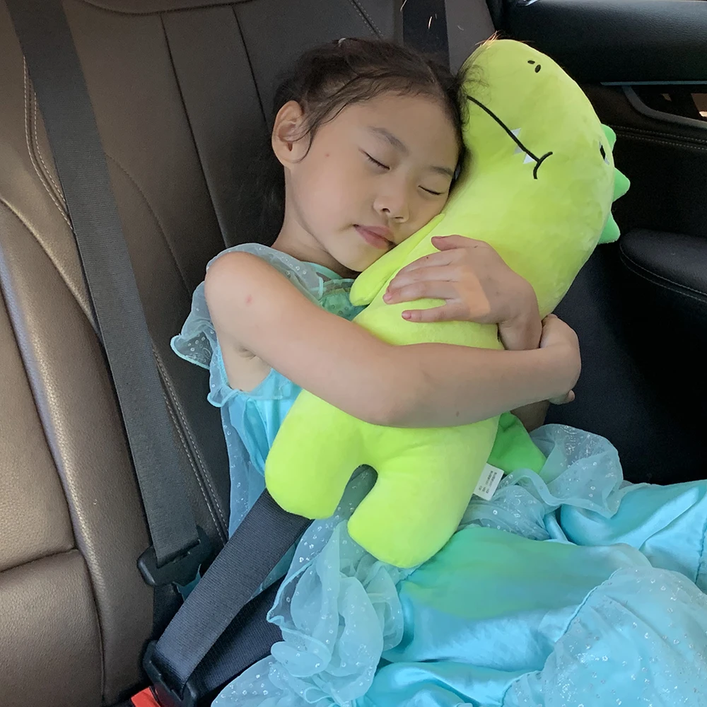 Rectangle children Car Seat Belt  Strap Harness Shoulder Sleep rest Cushi HTN 