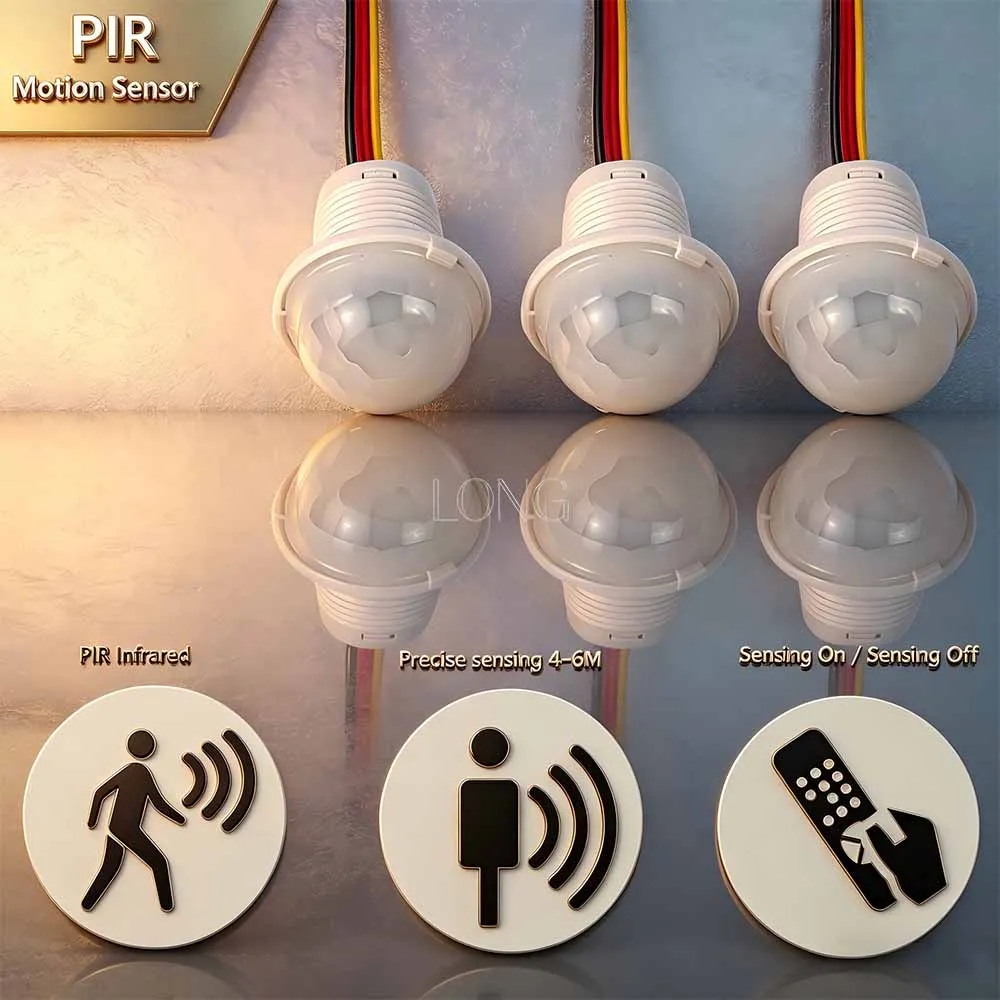 Motion-Activated Infrared Sensor Switch