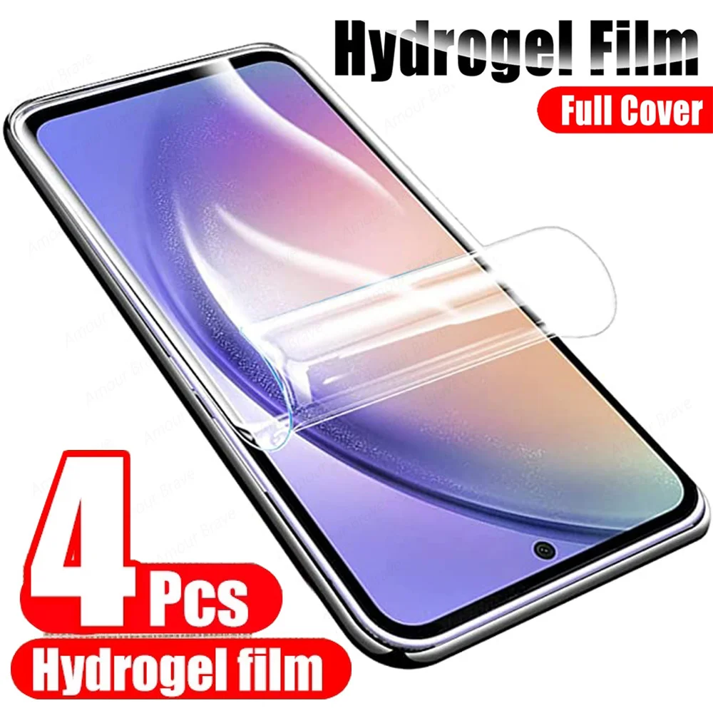 

2/4Pcs Screen Protector For Samsung Galaxy A54 5G A52 A53 A71 A15 A25 A52S A14 A13 A12 A34 A73 A72 A22 A50 A33 A32 Hydrogel Film