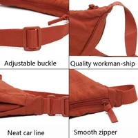 Nylon Hobos Chest Shoulder Dumpling Bag Large Capacity Travel Crossbody Half Moon Belt Messenger for Women Bags Wholesale - Image 3