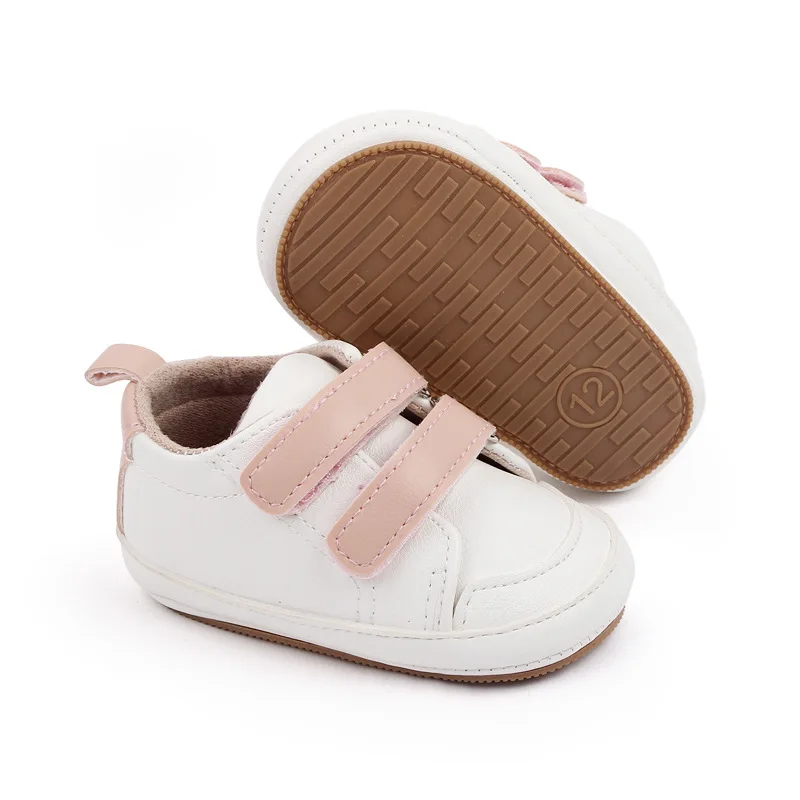 Fashion Newborn Boy Sneakers Infant Shoes for 1 Year Old Soft Rubber Sole Crib Shoes Toddler Girl Trainers 0-18 Months Baby Item 2