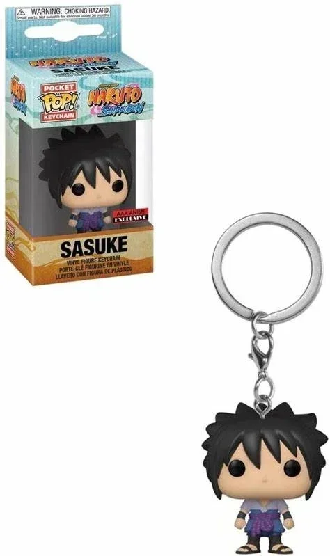 Funko Pocket Keychains Naruto Series: 22 Styles Anime Action Figures featuring Iconic Characters