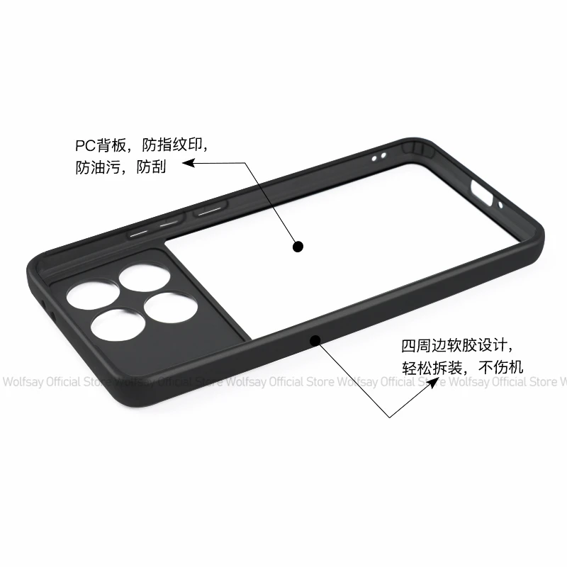 Luxury Shockproof Clear Silicone Phone Case with Bumper Protection