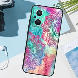 Elegant Mandala Floral Design Phone Case for OPPO Reno3 4G (KK2661)
