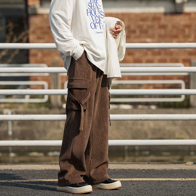 The Burough Baggy - Corduroy Baggy Trousers for Men | DC Shoes