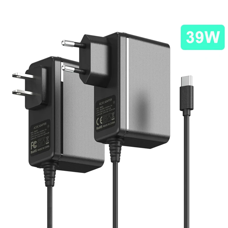 AC Power Adapter Charger Compatible With Nintendo Switch Game