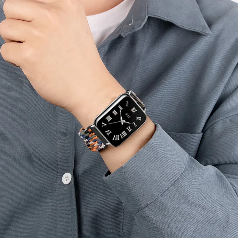 Adjustable Fashion Magnetic Sport Braided Watchband - Smart Accessories