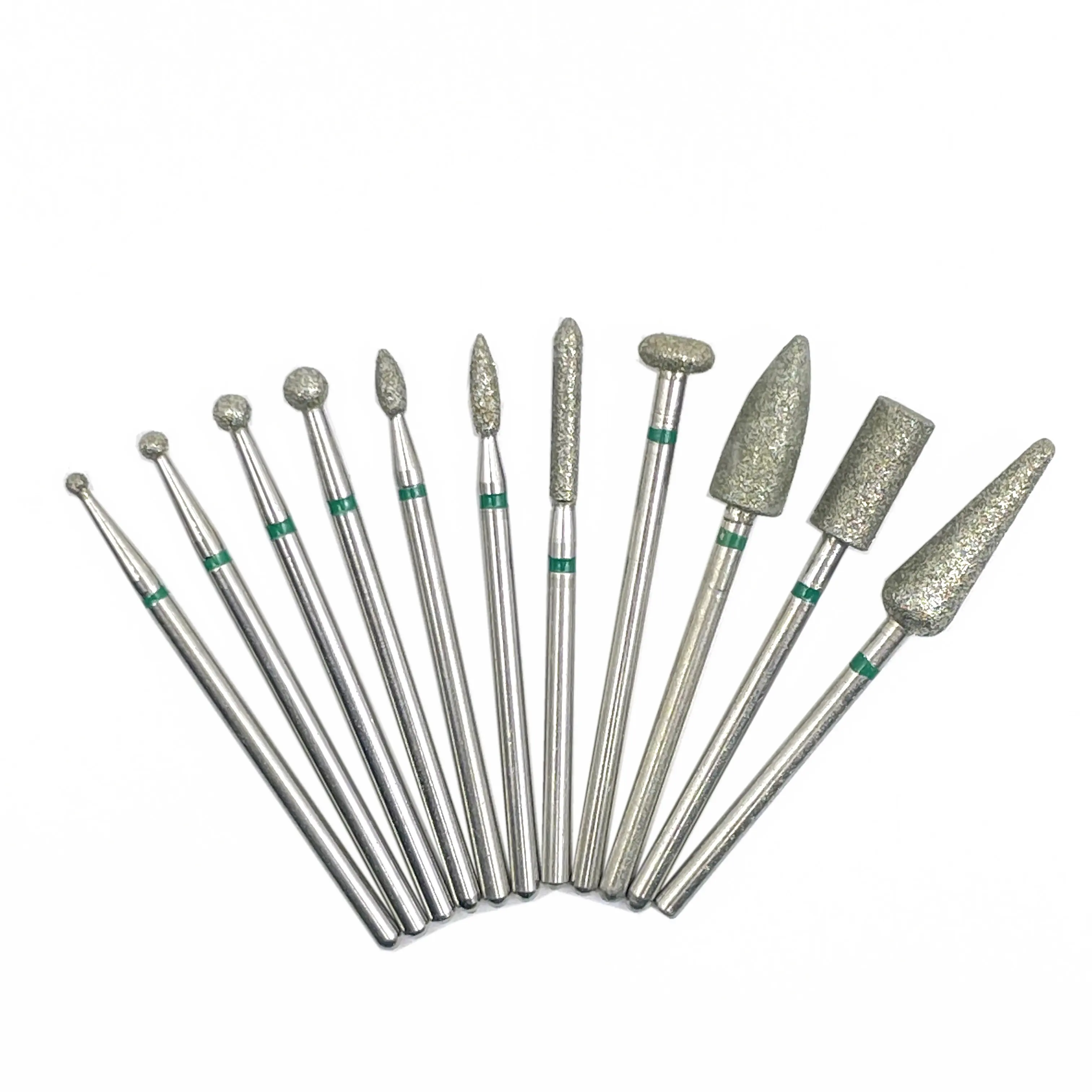 1 Pcs Diamond Nail Drill Burr Milling Manicure Cutter Nail Pedicure Bits Electric Drill Machine Accessory Files Art Tools nail drill bits