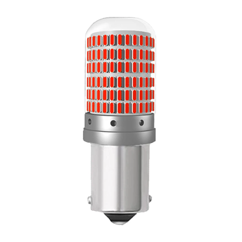 2  1156 BA15S P21W BAU15S PY21W 7440 W21W P21/5W 1157 BAY15D 7443 3157 LED  144smd Canbus    õ