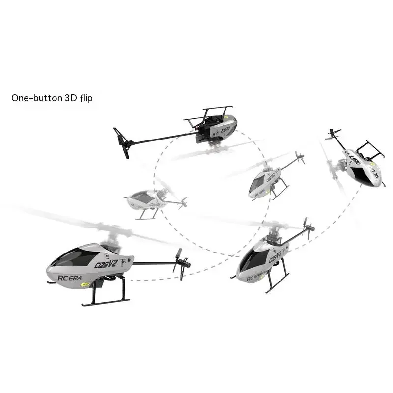 C129 V2 Rc 2.4g  Helicopter 4 Channel  Helicopter Charging Toy Drone Model Uav Outdoor Aircraft Rc Dronetoy Boys' Toy 4