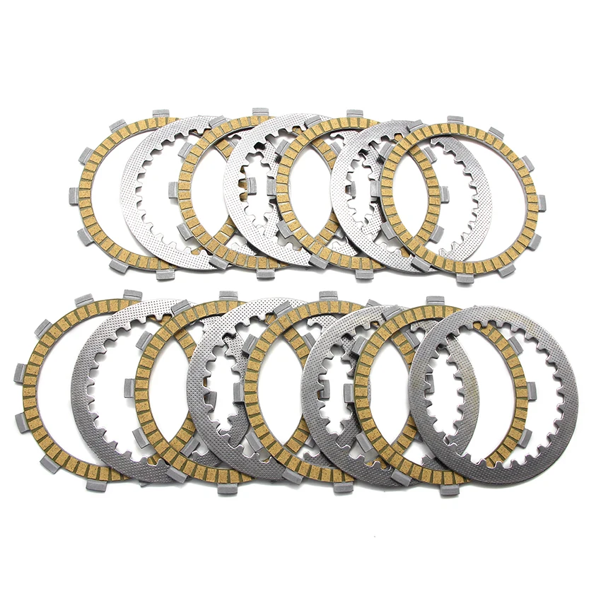 

Диски фрикционной пластины сцепления для Yamaha YZF R6 YZF600 1999-2005 R6S 2003-2009 4FN-16321-00 / 5SL-16321-00 8 3J2-16324-00