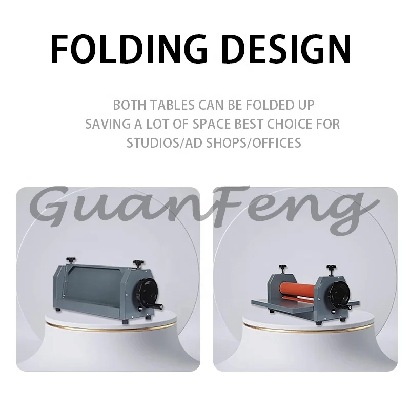 수동 콜드 라미네이터 650/700/750/1000/1300mm, 사진 포스터 PVC 필름용 압력 라미네이팅 기계
