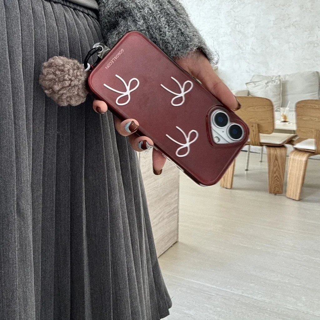 البساطة لامعة الأحمر Bowknot شعري جرس صغير للصدمات...