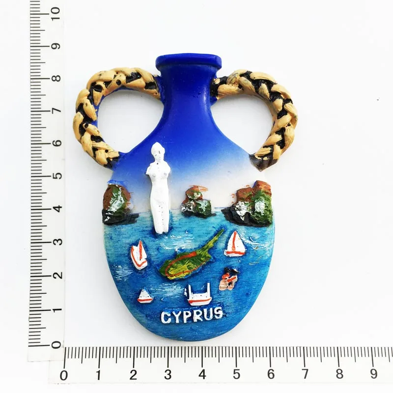 Donkey Cipro Frigorifero Magnetico Viaggio Turista Souvenir Sticker, 3D Cipro Frigorifero Magnetico Resina Casa & Cucina Decorazione dalla Cina