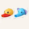 Children Kids Faucet Extender Washing Hands Toy Duck Faucet Extender Cartoon Baby Hand Washing Extension Splash Water Extender 6