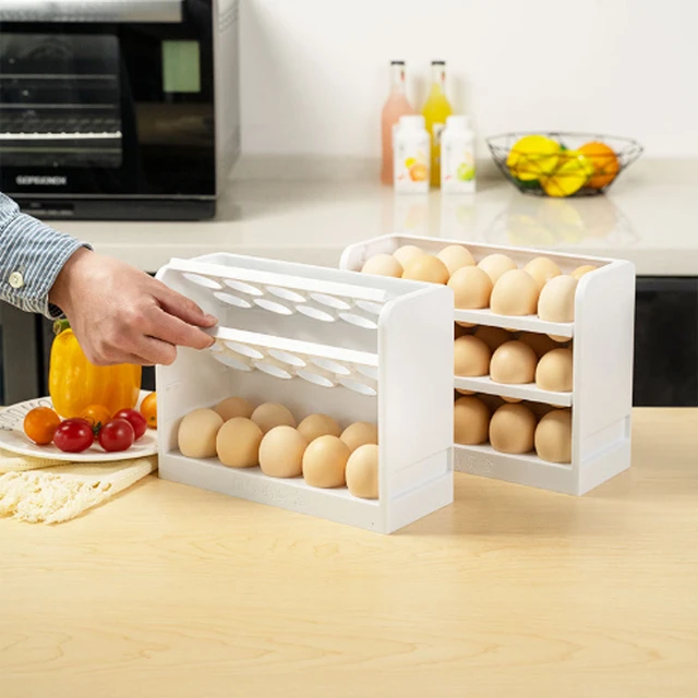 Buy Wholesale China Egg Holder For Fridge Egg Container Fridge Organizer 21  Egg Tray & Egg Holder For Fridge at USD 2.74