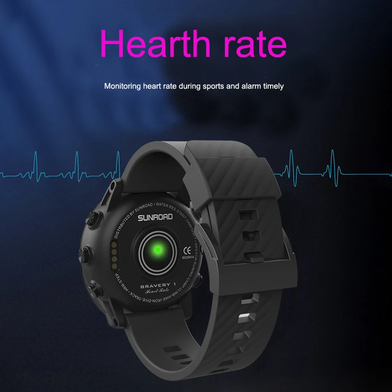 Smartwatch Waterproof Triathlon Watch Bluetooth Sports Watch