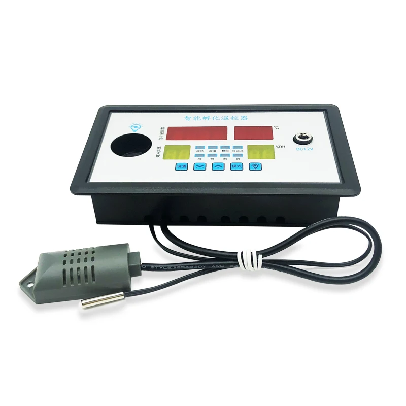 Smart Thermostat Digital ZFX-W9002 Thermostat Temperature Humidity Control Incubator 360 Automatic Egg Turning 12V/220V Smart Thermostat