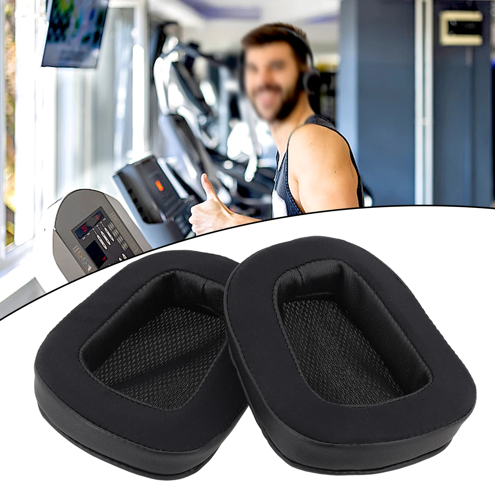 Comodi Cuscinetti Auricolari Di Ricambio Durevoli Morbidi Per Logitech G935 G635 G933 G633 Accessorio Per Cuffie Wireless