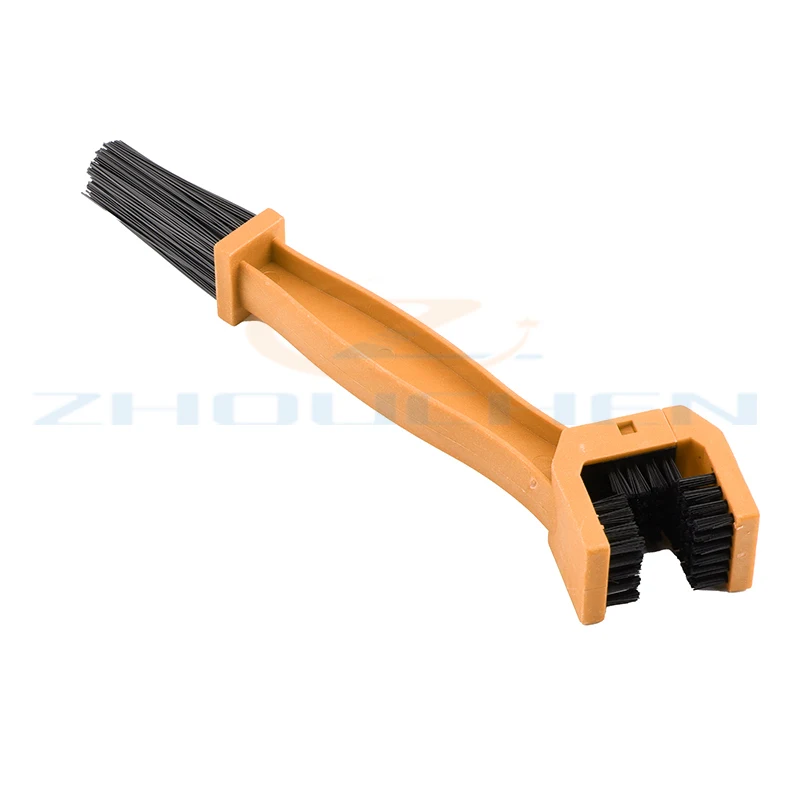 Motorcycle Chain Maintenance Cleaning Brush Tool Universal Care Cleaning Brush Bicycle Chain Care Cleaner Dirt