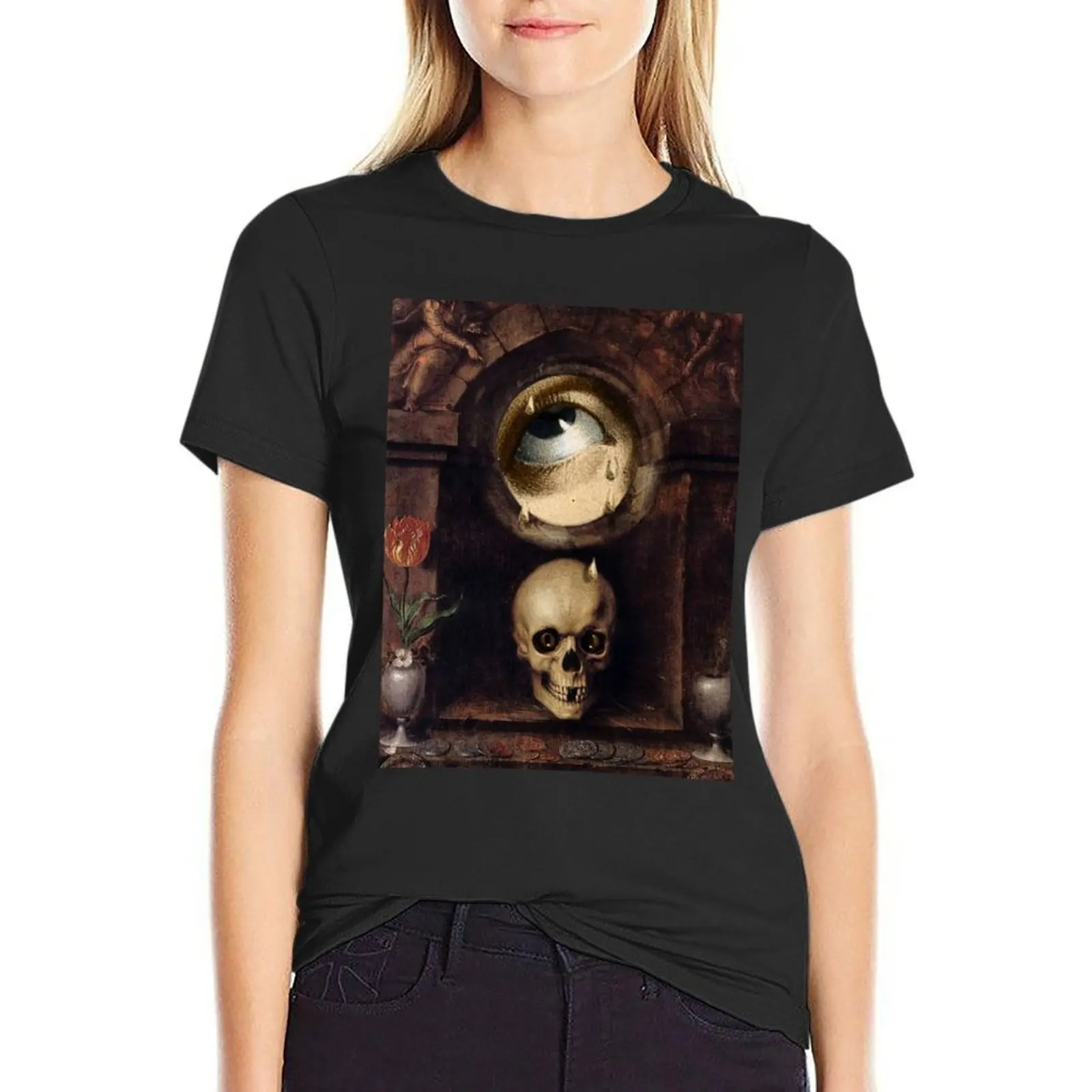 

THE LAMENT T-Shirt tees vintage clothes korean fashion graphics workout shirts for Women