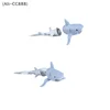 〔CC88〕New Shark Stud Earrings Party Funky and Hip-Hop Style Creative Dolphin Ear Accessories 5