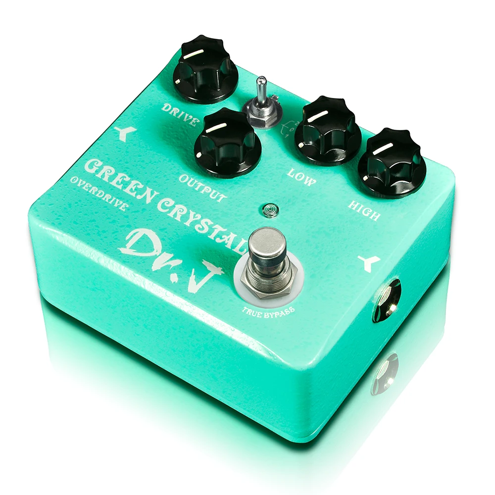 Dr. J Series D50 Overdrive Pedal Clear & Transparent Tube Amp Simulation Pedal W