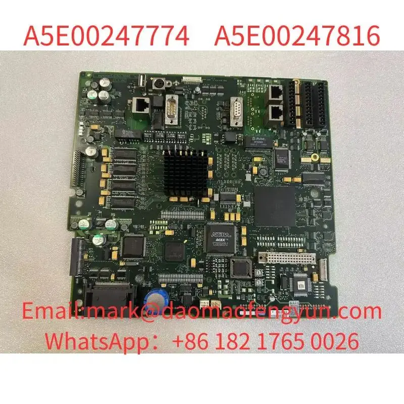 

A5E00247774 A5E00247816 использованная печатная плата протестирована в хорошем состоянии для материнской платы 802DSL