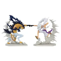 Bandai-Modèle de figurine en PVC Banpresto Anime, One Piece, Gear 5, Intérieur a Luffy VS ime Lucci, Collection de jouets, Cadeau d'anniversaire, Original 2
