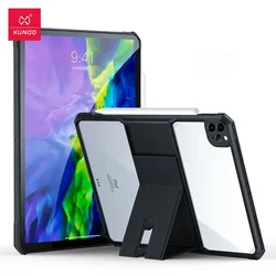 Premium Xundd iPad Tablet Cover with Invisible Stand for iPad Pro12.9 6th (Black)