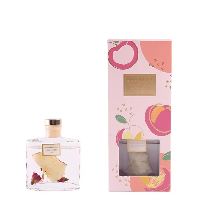 100 Ml Nád Diffúzor Palack Szárított Virág- És Növényi Illóolaj -Diffúzorkészletek Szállodai Otthoni Aromaterápiás Levegő Friss Illat - Image 5