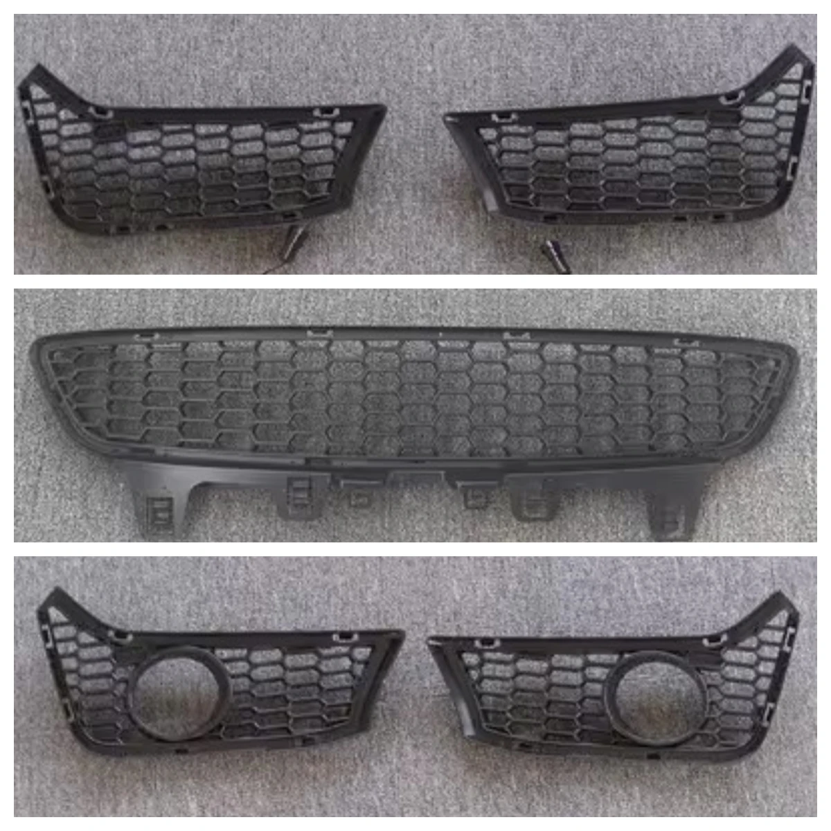 

Front Fog Lamp Frame For BMW 3 Series F30 F35 Convert M3 Style Bumper Net Lower Bumper Grille Car Accessories