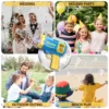 One Pack Of Children's 40 Holes Rocket Launcher Handheld Portable Electric Automatic Bubble Gun LED Light For Boys And Girls 5