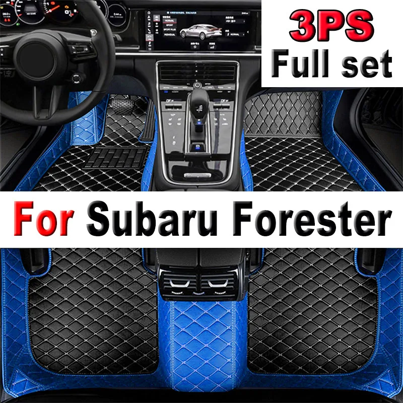 

For Subaru Forester 2023 2022 2021 2020 2019 Car Floor Mats Auto Interiors Covers Carpets Accessories Foot Pads Waterproof Rugs