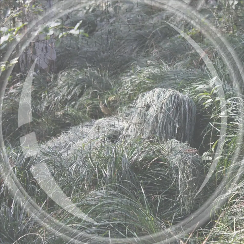 Ensemble Ghillie camouflage 5 pièces avec sac - tenue bois homme femme chasse pêche extérieur