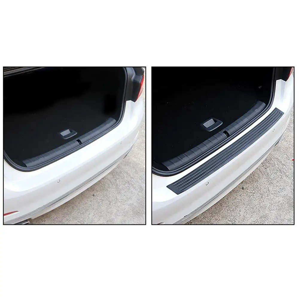 Car Trunk Protection Strip Gum Bumper Anti-Collision Anti-Scratch Tailgate  Trim Door Sill Protector 1 Set - AliExpress