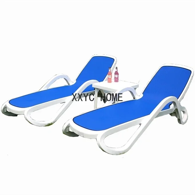 

Youya Commercial Chaise Outdoor Lounge Plastic Chair for Beach