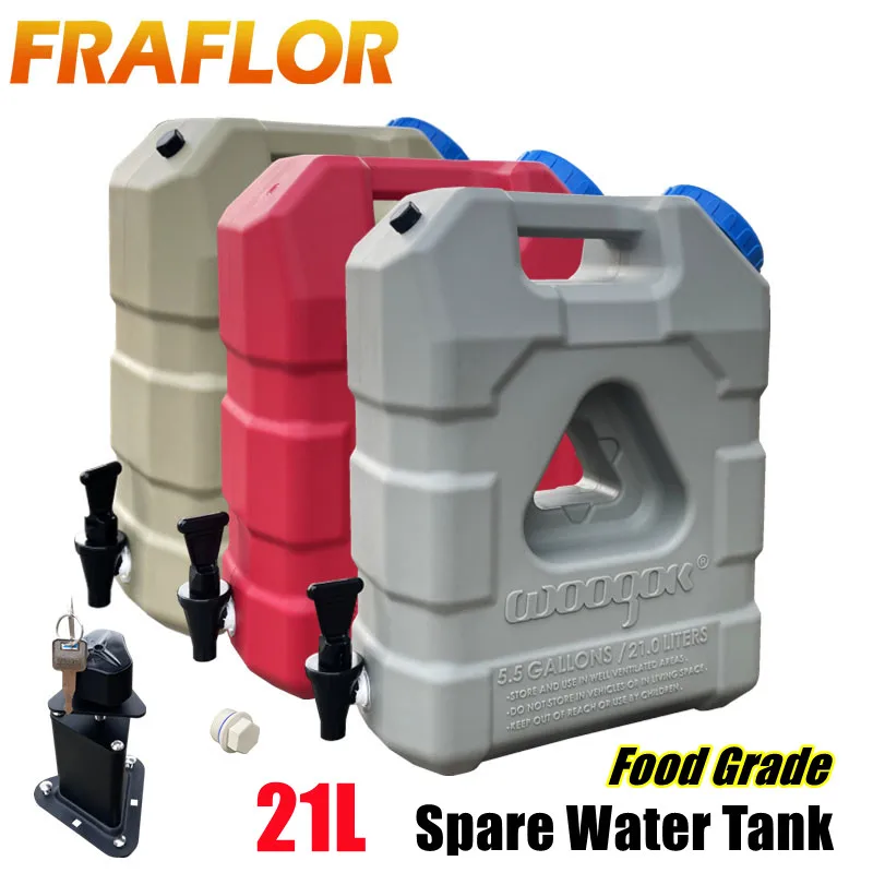 Camping Wassertank Mit Hahn - 8L & 12L Outdoor Trinkwasserbehälter | Mobiler Wasserspeicher Für Camping