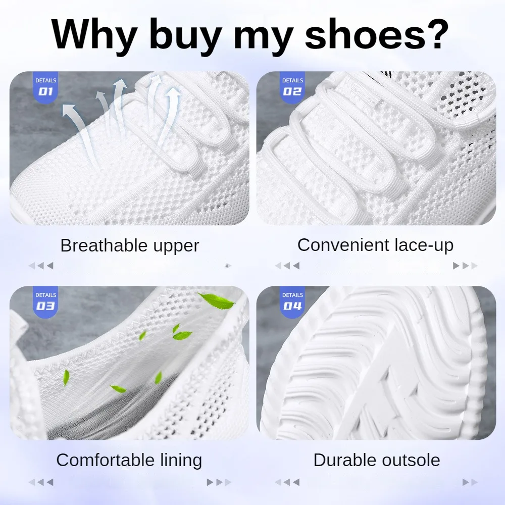 Women's shoes 2024 summer fabric upper breathable casual shoes fashion trend single shoe soft sole sports women's shoes