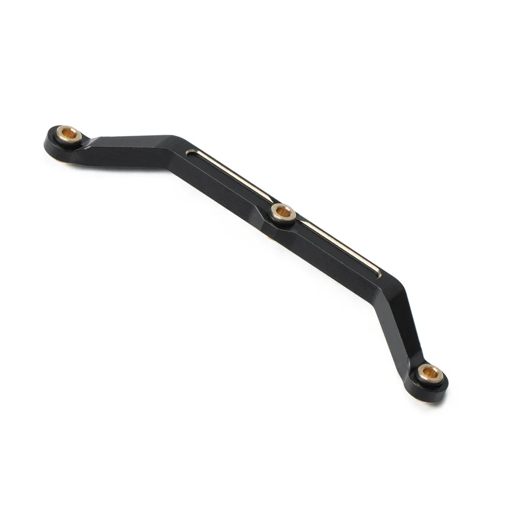 TRX4 Asse in Ottone Alloggiamento 1168g Ottone Anteriore Posteriore Nero Asse Housing con TRX4 Pesi Ottone per 1/10 RC Crawler Bronco Defender TRX4 Aggiornamenti Accessori 8241 8242