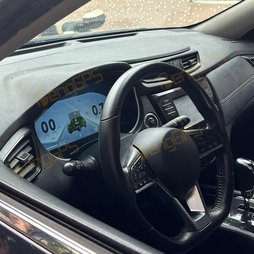 Panel de Instrumentos Digital LCD para Nissan X-Trai Rogue Sport 2014-2022, Velocímetro, Odómetro, Pantalla de Tablero 6