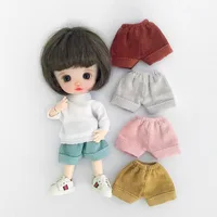 Handmade OB11 Doll Clothes Shorts Pants Doll Clothes For OB11 Obitsu 11 GSC 1/12 BJD Doll Clothes Accessories 1