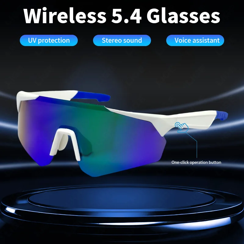 Lige Smart Cycling Glasses Bluetooth Audio Call Remote Headset Sunglasses Sport Driving Running Music Headphone Anti Uv Eyeglass, Alina Gadgets