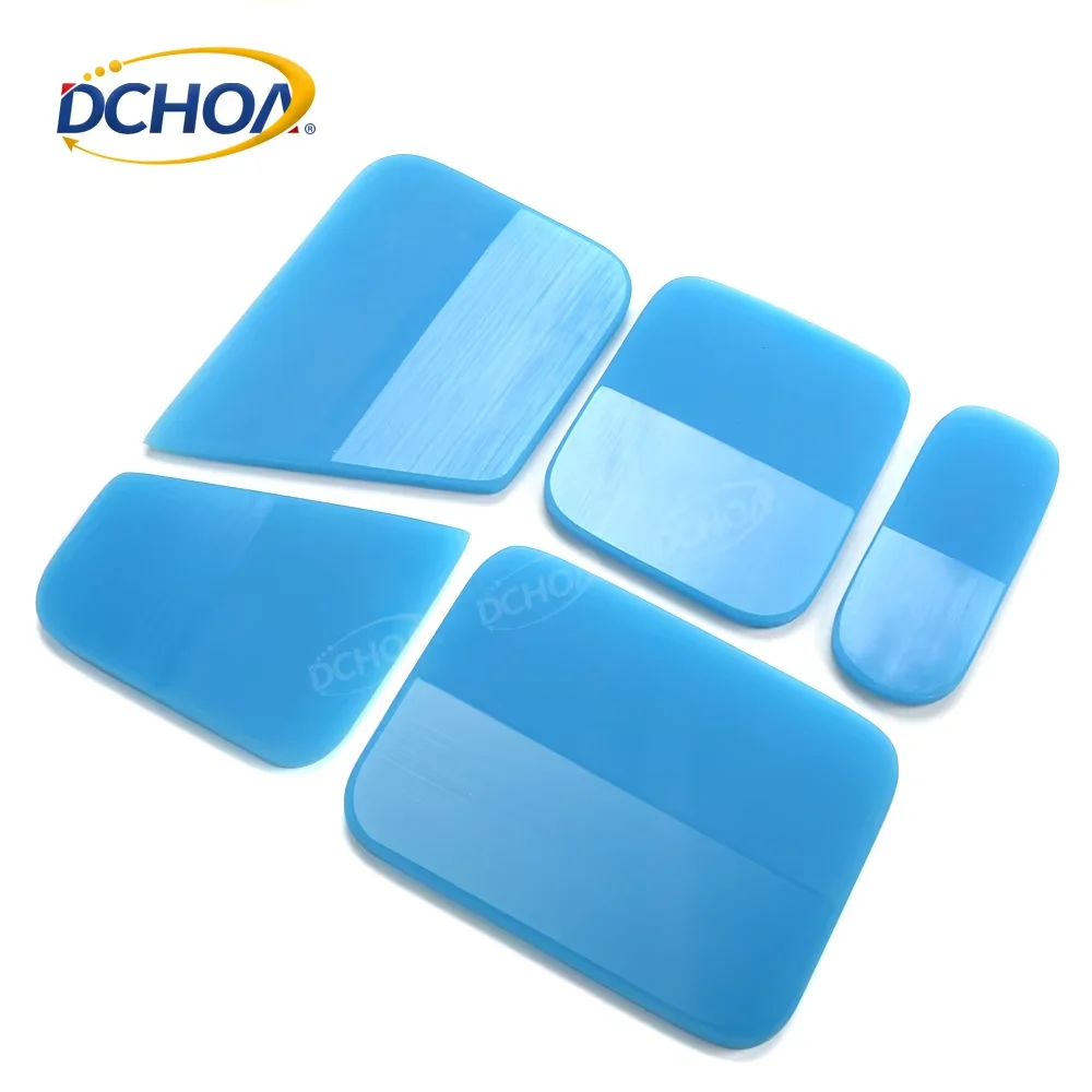 Car Rubber Squeegee Wrap Tool Kit Super Clean Glass Cleaner Car Detailing Carbon Fiber Film Scraper
