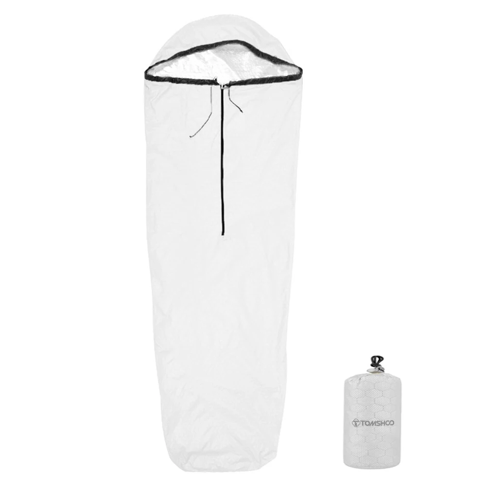 

Emergency Sleeping Bag Lightweight Waterproof Heat Reflective Thermal Sleeping Bag Survival Gear for Outdoor Adventure Camping