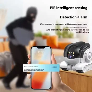 3MP HD WIFI Camera PTZ IP Security Protection Surveillance Camera Auto Tracking Baby Pets Monitor Smart Home Robot Cameras 1