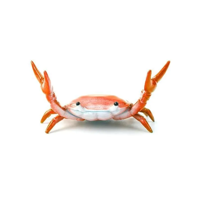 Creative Design pen holder Weightlifting Crab Pen Holder Item Placement Holding Bracket Ornament Model